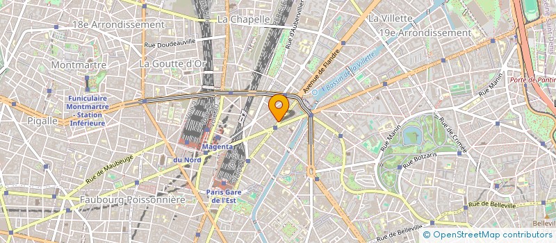 localisation de l'entreprise TMG BAT  PARIS