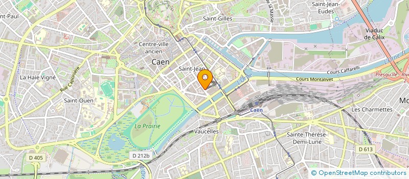 localisation de l'entreprise TMG HOLDING à CAEN