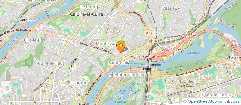 localisation de l'entreprise TMGB  CALUIRE-ET-CUIRE