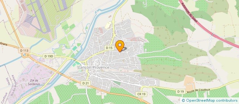 localisation de l'entreprise TMGD DEVELOPPEMENT  LANCON-PROVENCE