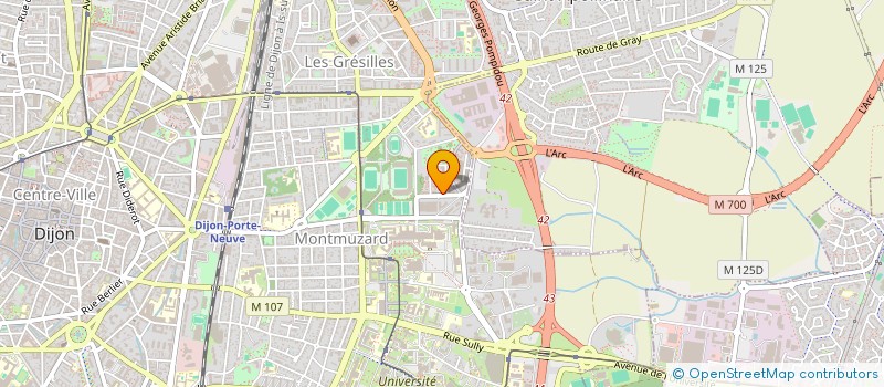 localisation de l'entreprise TMGRT à DIJON
