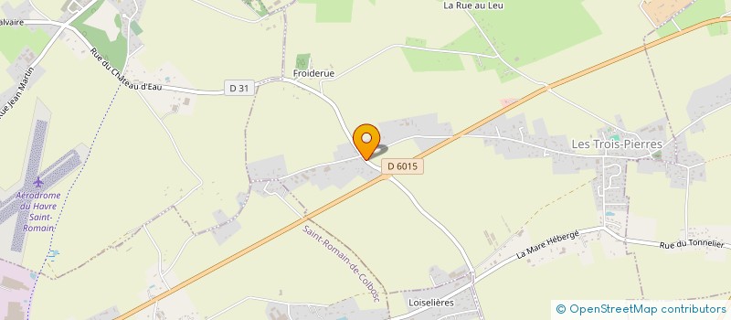 localisation de l'entreprise TMH 76  TROIS PIERRES (LES)