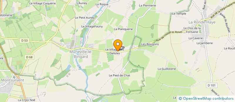 localisation de l'entreprise TMH  MUNEVILLE-LE-BINGARD