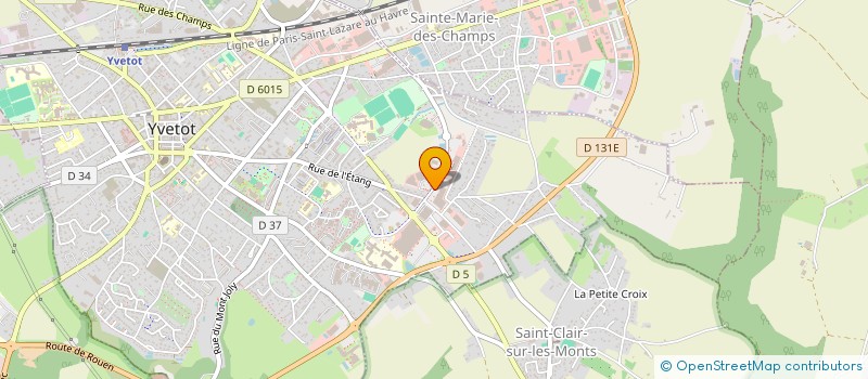 localisation de l'entreprise TMI  YVETOT