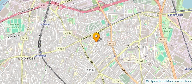 localisation de l'entreprise TMI  ASNIERES-SUR-SEINE