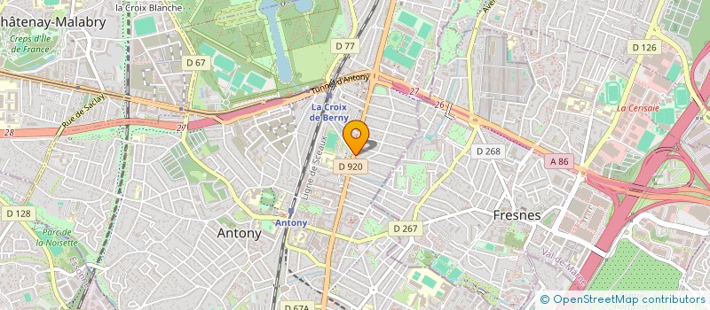 localisation de l'entreprise TMI GROUP à ANTONY