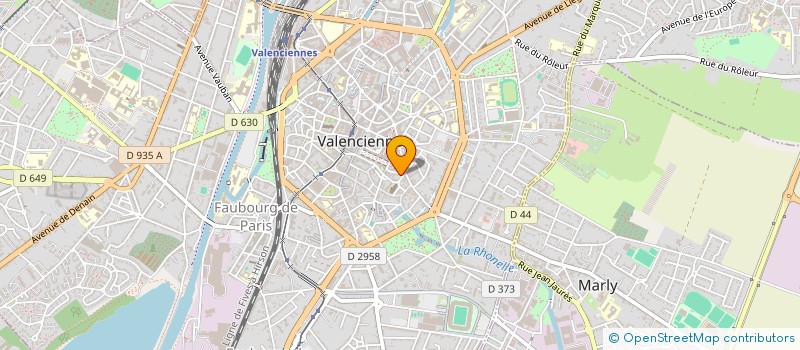 localisation de l'entreprise TMI SERVICES à VALENCIENNES