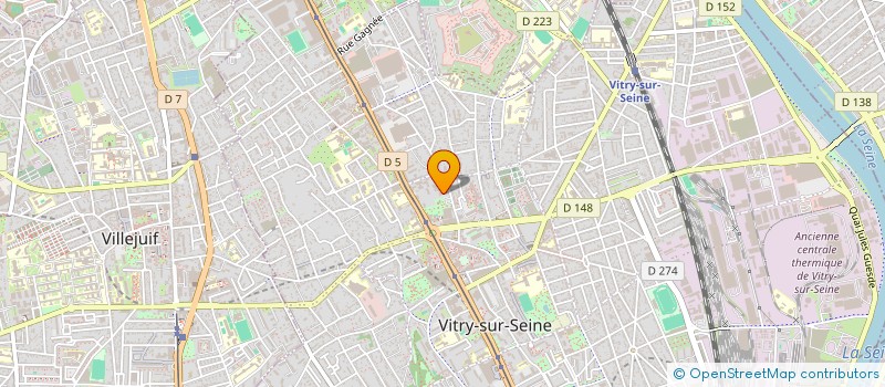 localisation de l'entreprise TMIM CORP.  VITRY-SUR-SEINE