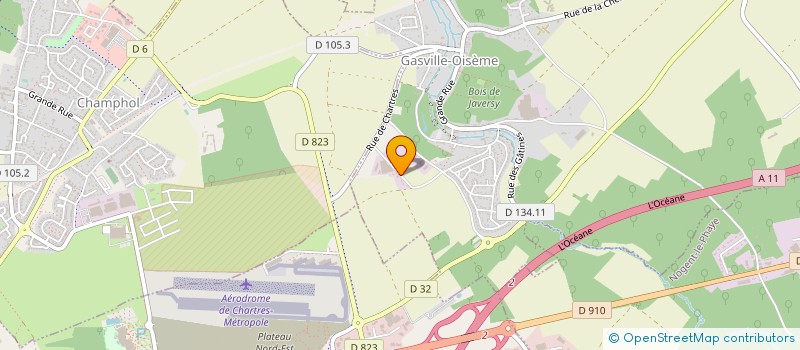 localisation de l'entreprise TMIS à GASVILLE-OISEME