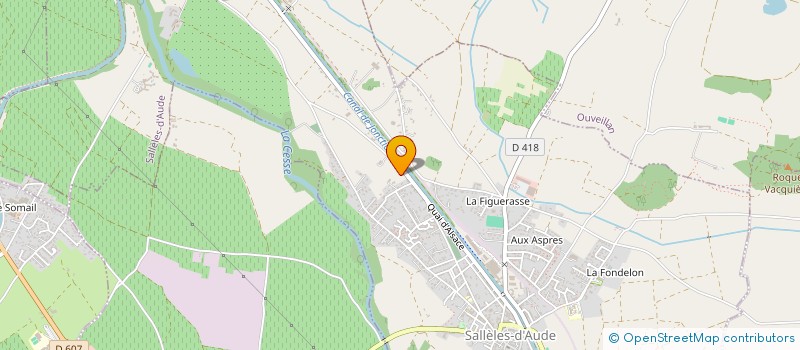localisation de l'entreprise TMJ  SALLELES-D'AUDE