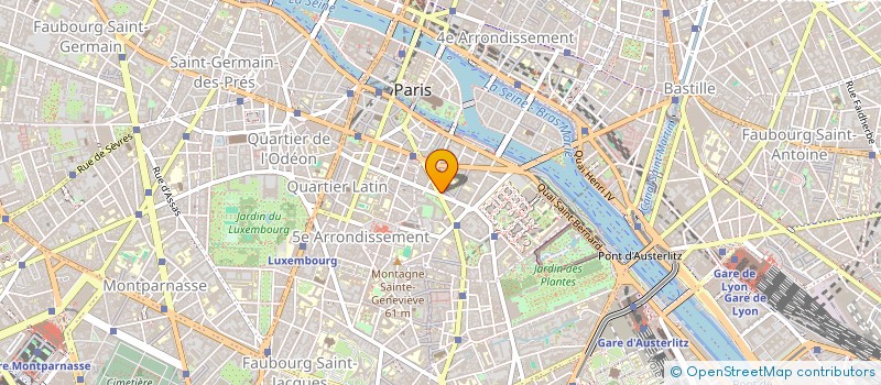 localisation de l'entreprise TMJ OPTIC à PARIS
