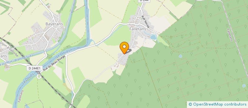localisation de l'entreprise TMJ PARTICIPATIONS  FALLETANS