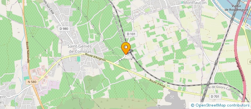localisation de l'entreprise TMJK à SAINT-GENIES-DE-COMOLAS