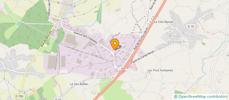 localisation de l'entreprise TMK à PLOUFRAGAN