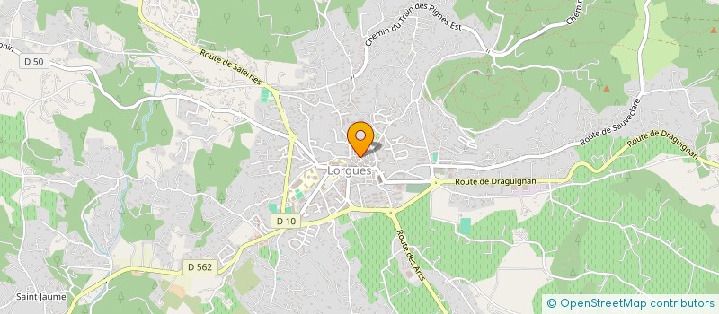 localisation de l'entreprise TMK AUTO à LORGUES