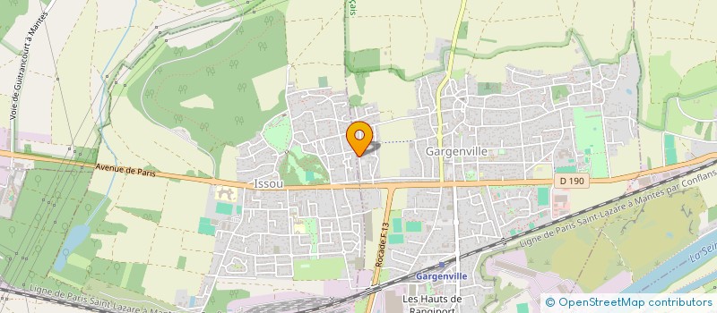 localisation de l'entreprise TMK BARDAGE  GARGENVILLE