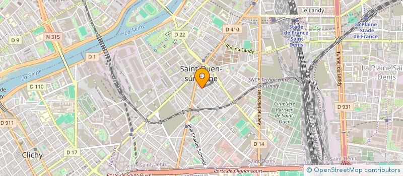 localisation de l'entreprise TMK CONSULTING à SAINT-OUEN-SUR-SEINE