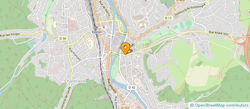 localisation de l'entreprise TMK EPINAL SA à EPINAL