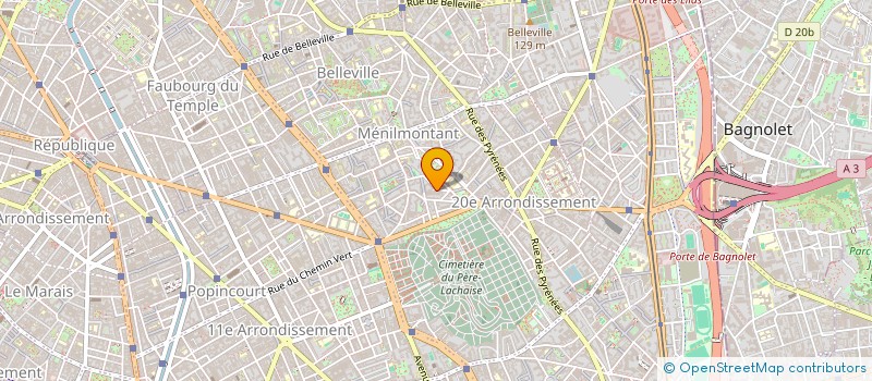 localisation de l'entreprise TMK SARL à PARIS