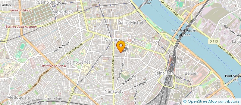 localisation de l'entreprise TML  BORDEAUX