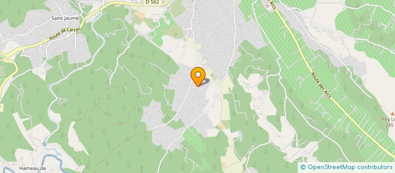 localisation de l'entreprise TML  LORGUES