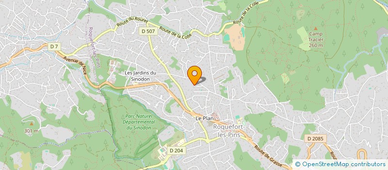 localisation de l'entreprise TML ANTIBES  ROQUEFORT-LES-PINS