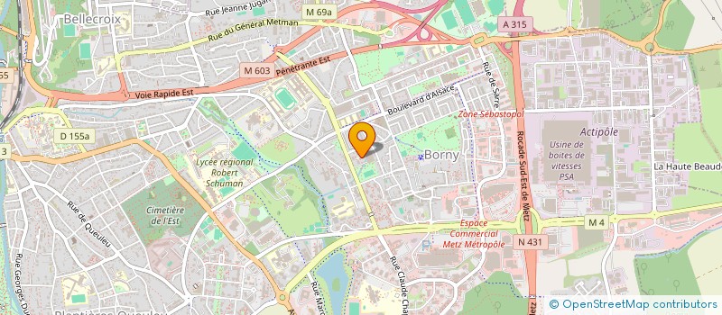 localisation de l'entreprise TML BATIMENT  VANDUVRE-LES-NANCY