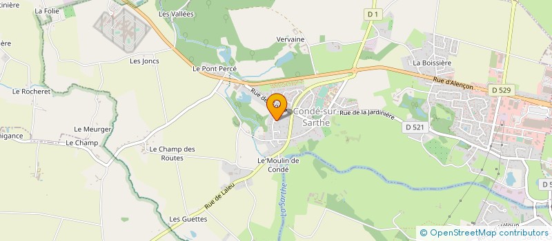 localisation de l'entreprise TML RECORDS à CONDE-SUR-SARTHE