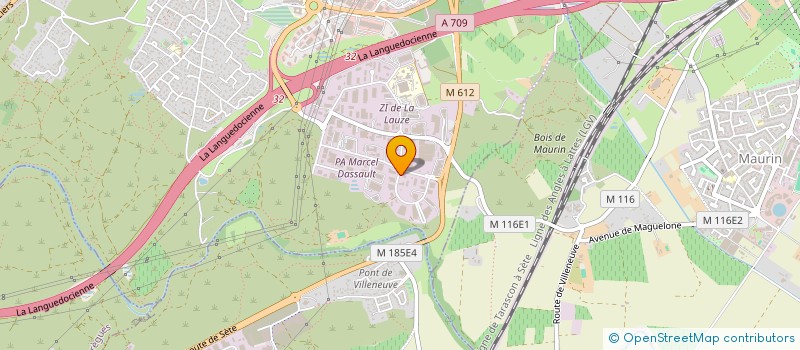 localisation de l'entreprise TMM  SAINT-JEAN-DE-VEDAS