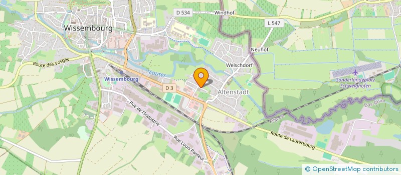 localisation de l'entreprise TMM  WISSEMBOURG