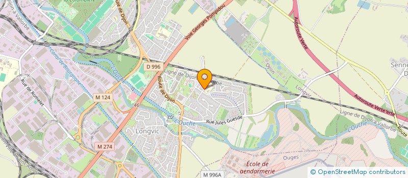 localisation de l'entreprise TMM à LONGVIC