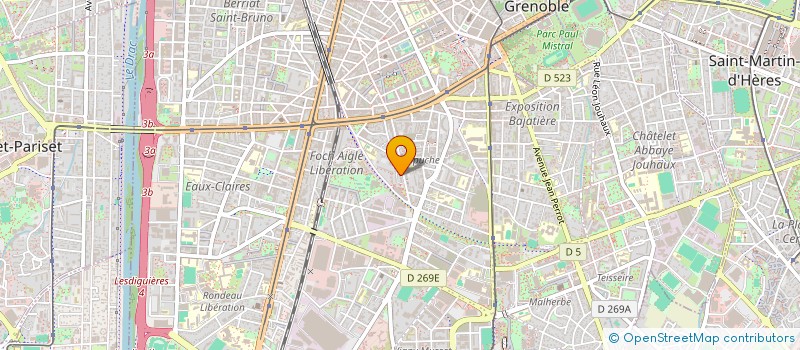 localisation de l'entreprise TMM  GRENOBLE