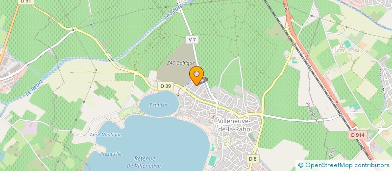 localisation de l'entreprise TMM GROUP  VILLENEUVE-DE-LA-RAHO