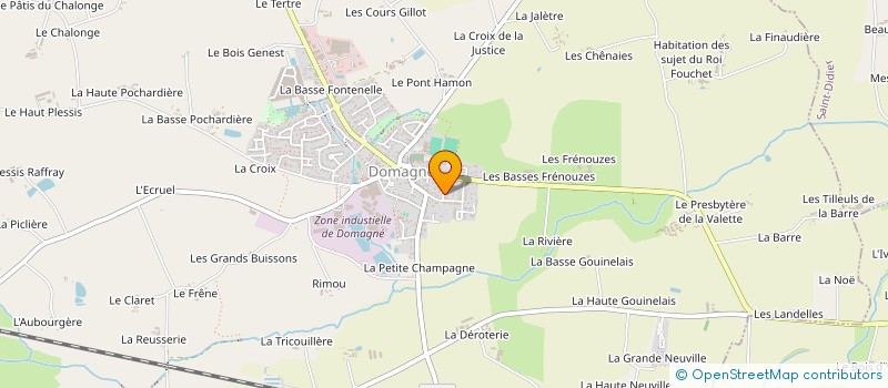 localisation de l'entreprise TMMI HOLDING  DOMAGNE