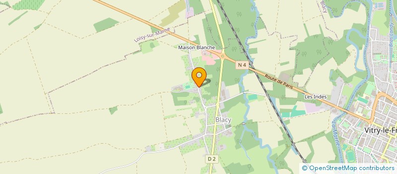 localisation de l'entreprise TMMJ  BLACY