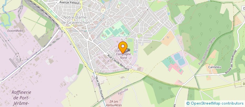 localisation de l'entreprise TMN THERMIQUE  PORT-JEROME-SUR-SEINE