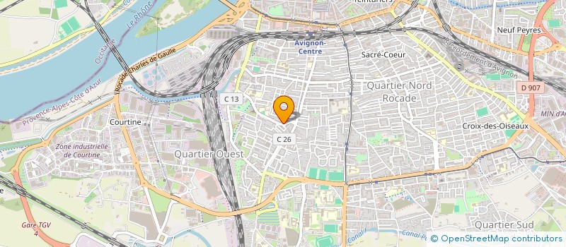 localisation de l'entreprise TMN TRANS MINUTE NATIONAL  AVIGNON