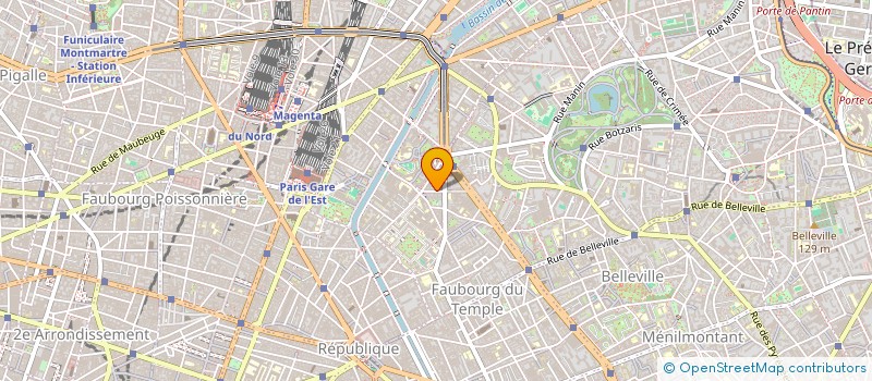 localisation de l'entreprise TMO à PARIS