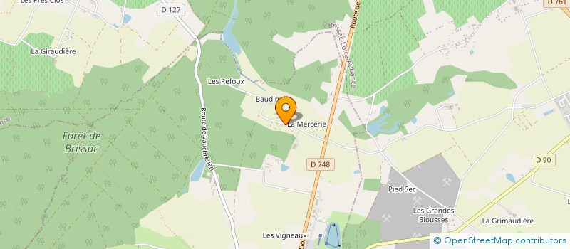 localisation de l'entreprise TMO COURTAGE  TERRANJOU