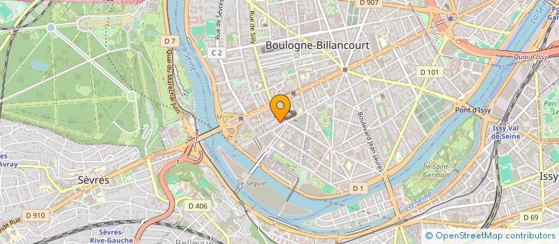 localisation de l'entreprise TMONCY CONSULTING à BOULOGNE-BILLANCOURT