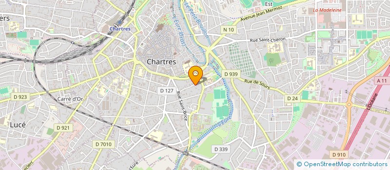 localisation de l'entreprise @TMOSPHERE à CHARTRES