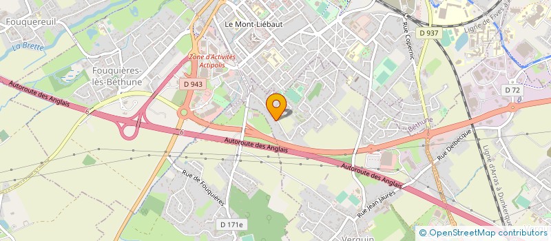 localisation de l'entreprise TMP  VERQUIN