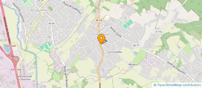 localisation de l'entreprise TMP à GRATENTOUR