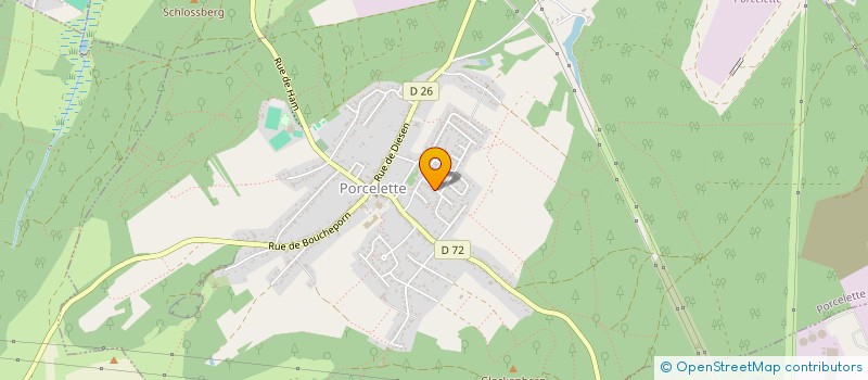 localisation de l'entreprise TMP  PORCELETTE