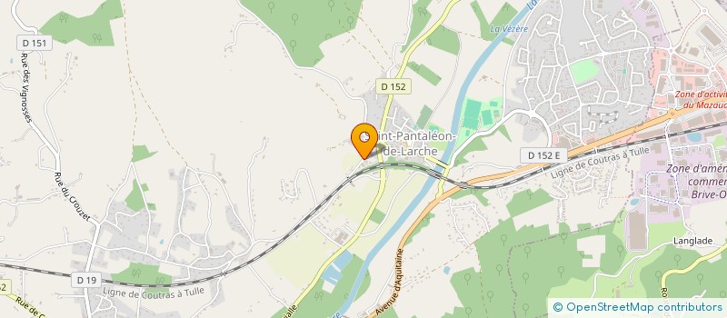 localisation de l'entreprise TMP à SAINT-PANTALEON-DE-LARCHE