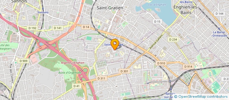 localisation de l'entreprise TMP  SAINT-GRATIEN