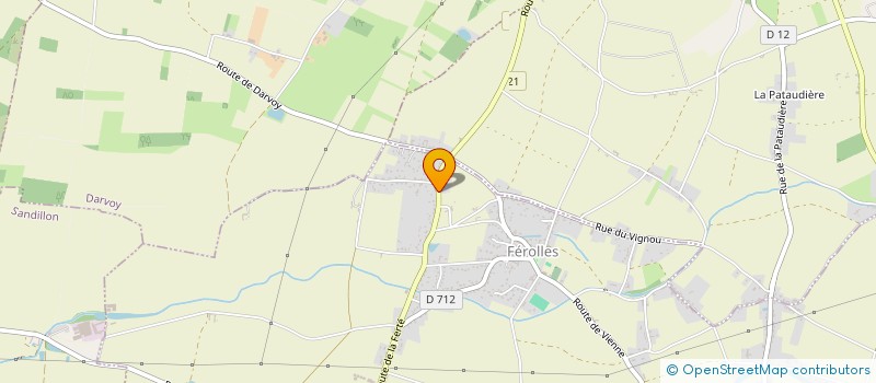 localisation de l'entreprise TMP CAPITAL  FEROLLES