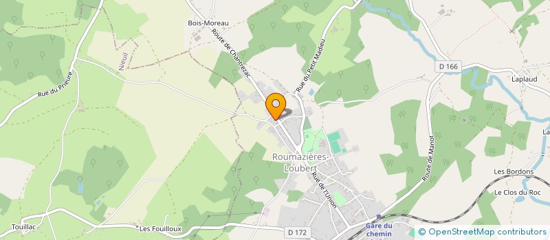 localisation de l'entreprise TMP&J à TERRES-DE-HAUTE-CHARENTE