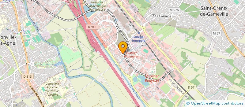 localisation de l'entreprise TMPI à LABEGE