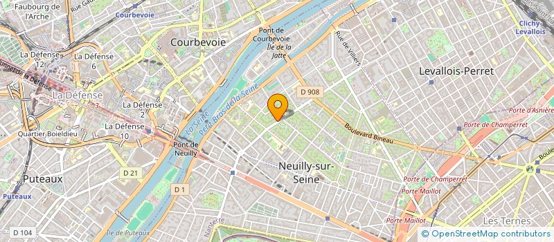 localisation de l'entreprise TMPLT  NEUILLY-SUR-SEINE